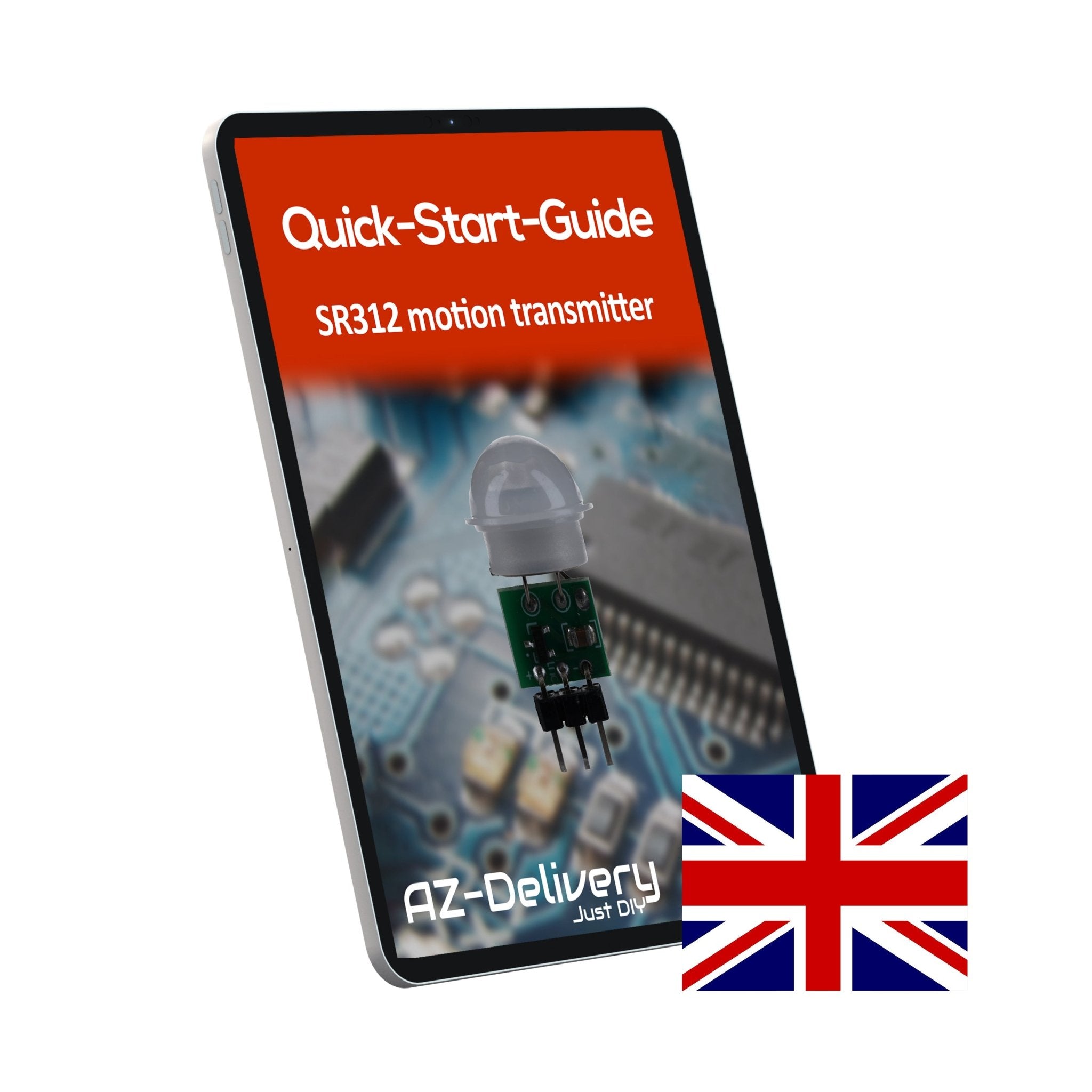 SR312 Mini PIR Bewegungssensor 12V – Infrarot IR Sensor Modul für Arduino, 2,7–12V, 100° Erfassung, 5m Reichweite, kompakter Bewegungsmelder, HC - SR501 Alternative - AZ - Delivery