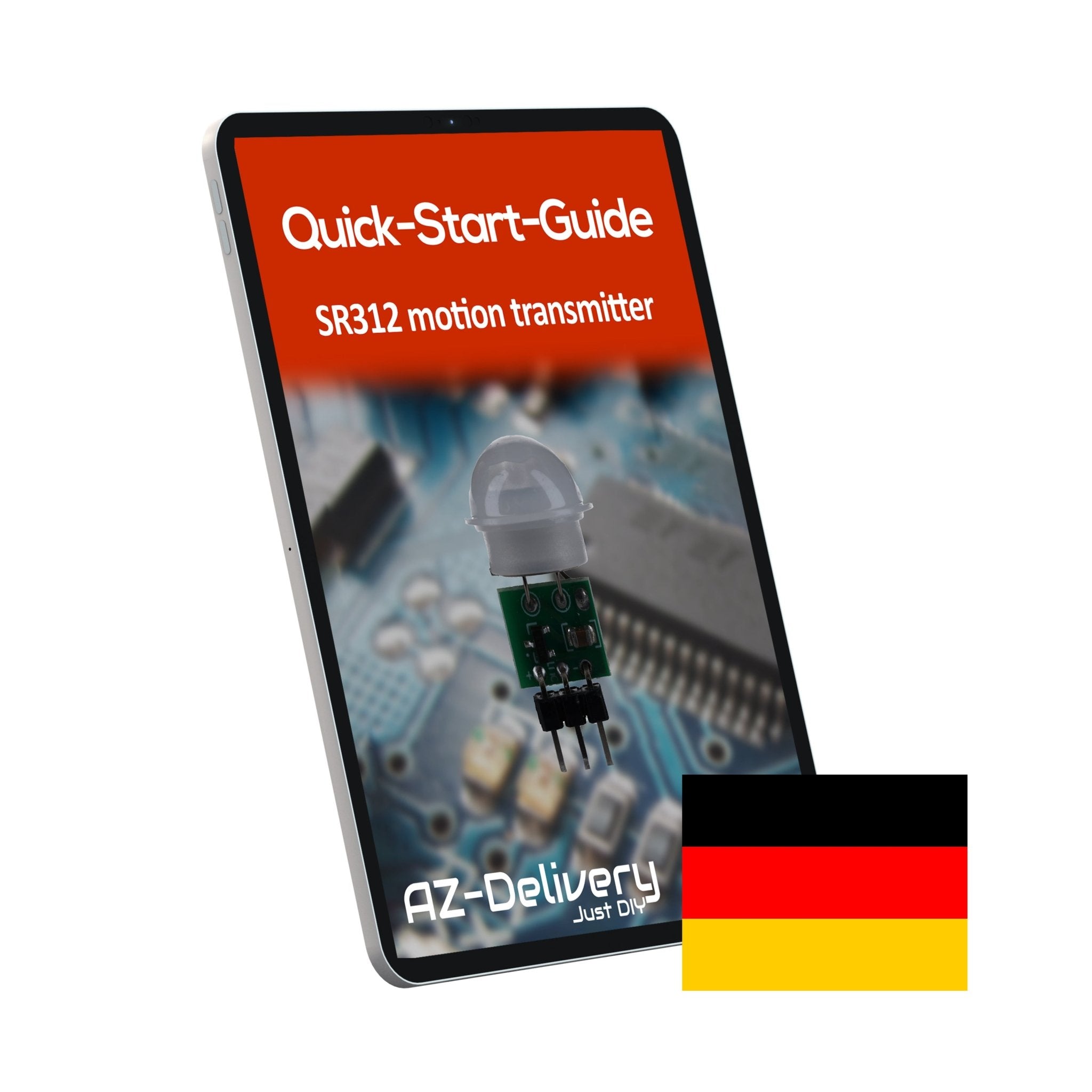 SR312 Mini PIR Bewegungssensor 12V – Infrarot IR Sensor Modul für Arduino, 2,7–12V, 100° Erfassung, 5m Reichweite, kompakter Bewegungsmelder, HC - SR501 Alternative - AZ - Delivery