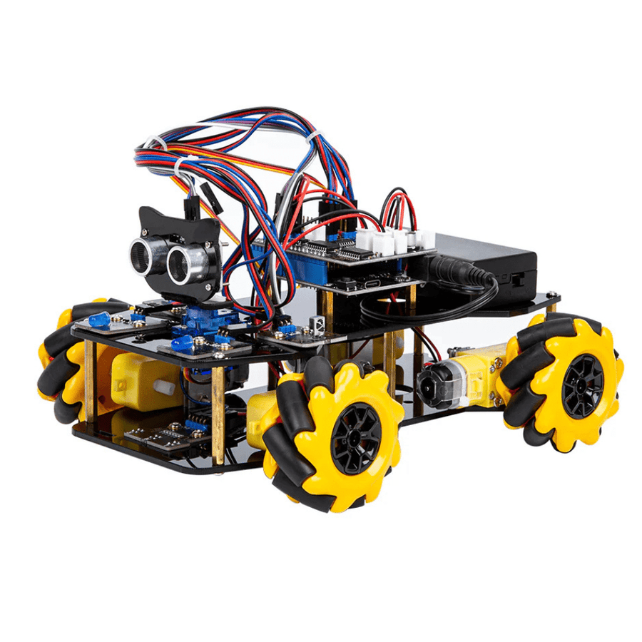 STEM Roboterauto-Starterkit, Mecanum-Wheels mit ESP32-Controller-Board