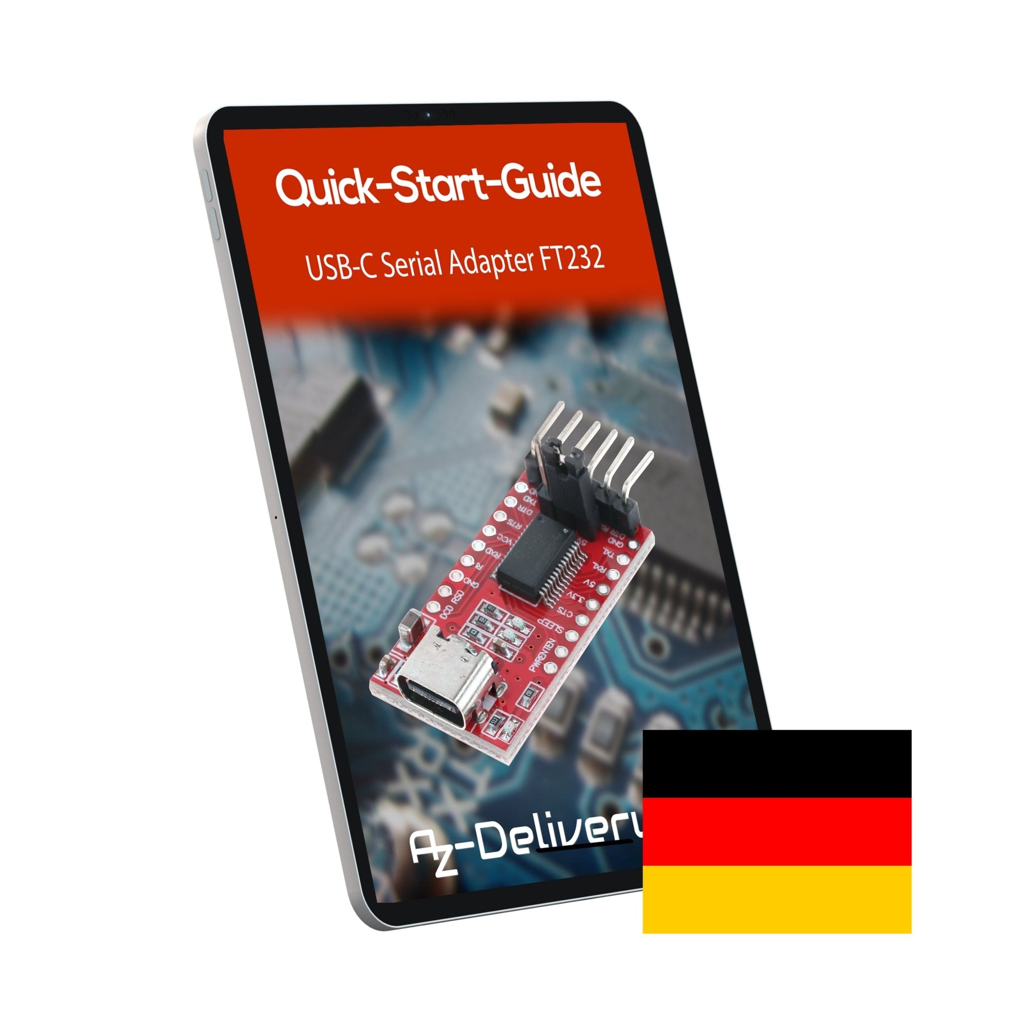 USB - C zu TTL Serial Adapter für 3,3V und 5V kompatibel mit FT232RL - AZ - Delivery