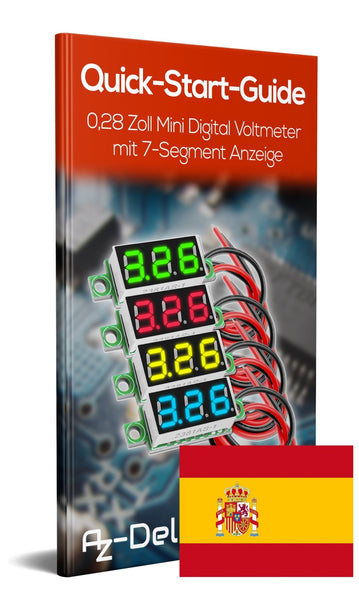 AZDelivery 0,28 Zoll Mini Digital Voltmeter mit 7-Segment LED-Anzeige 2 AZDelivery 0,28 Zoll Mini Digital Voltmeter mit 7-Segment LED-Anzeige 2