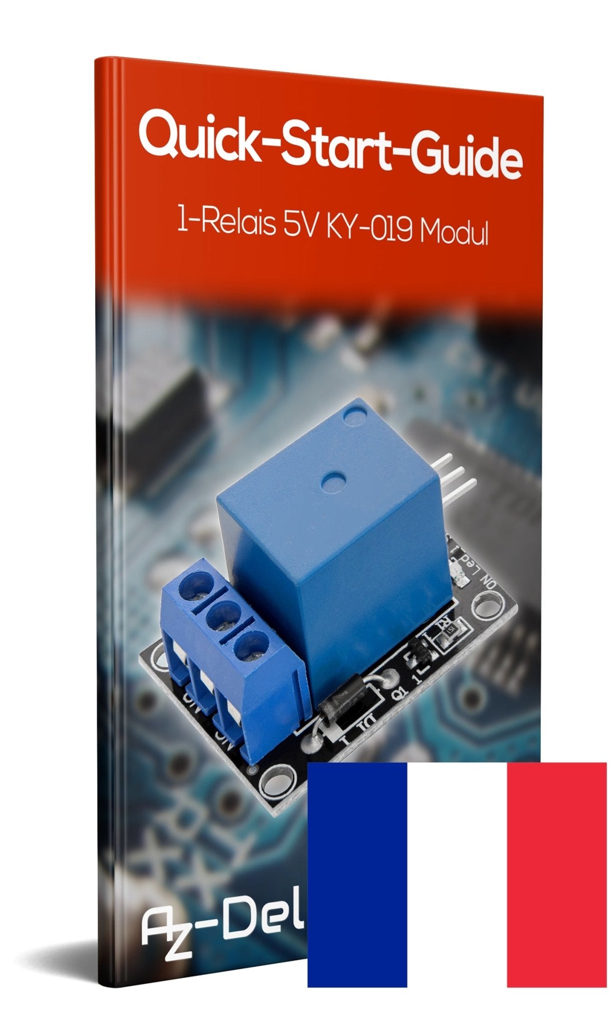 1-channel relay 5V KY-019 module high-level trigger