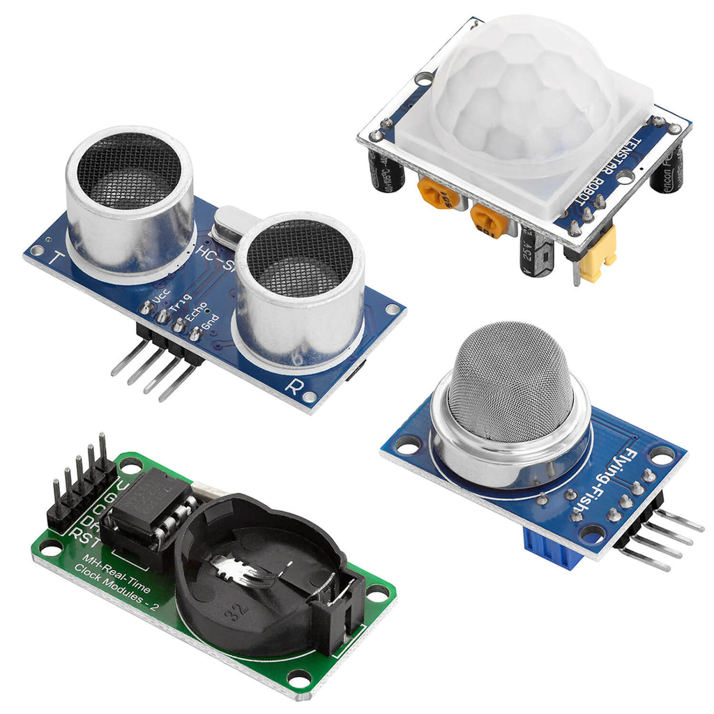 16 in 1 kit accessory set with sensors and modules compatible with ...