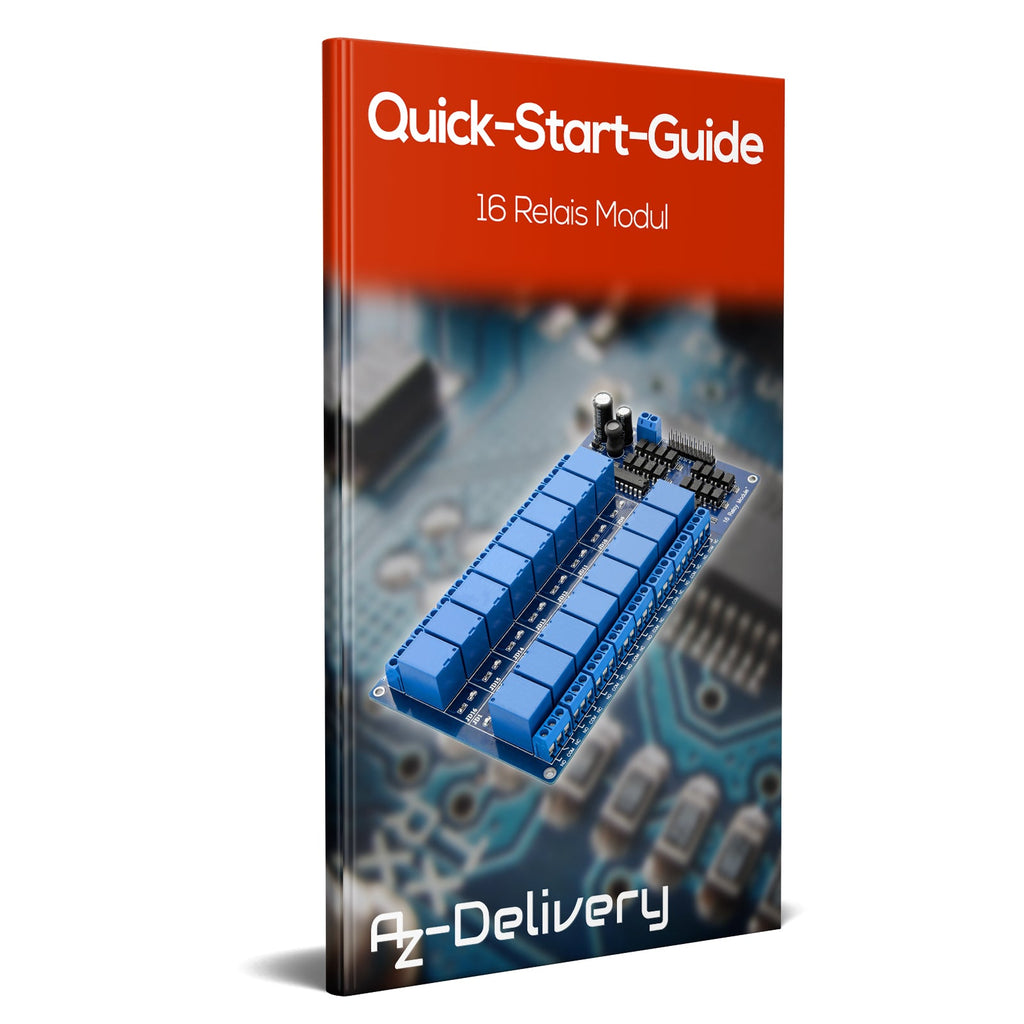 16-relay module 12V with optocoupler low-level trigger compatible with ...