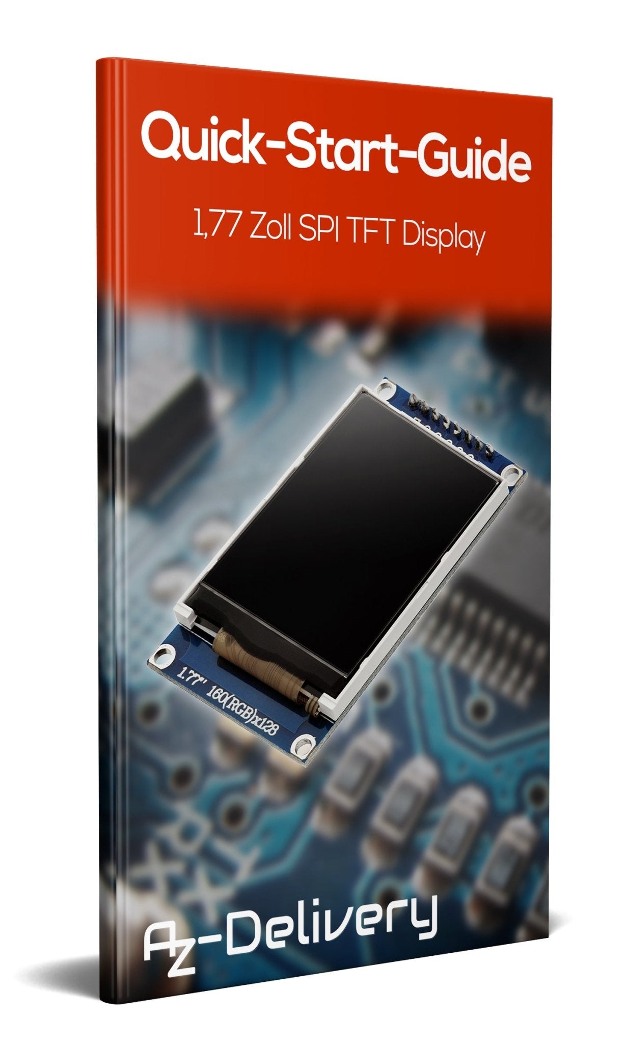 1,77 Zoll SPI TFT-Display und 128x160 Pixeln
