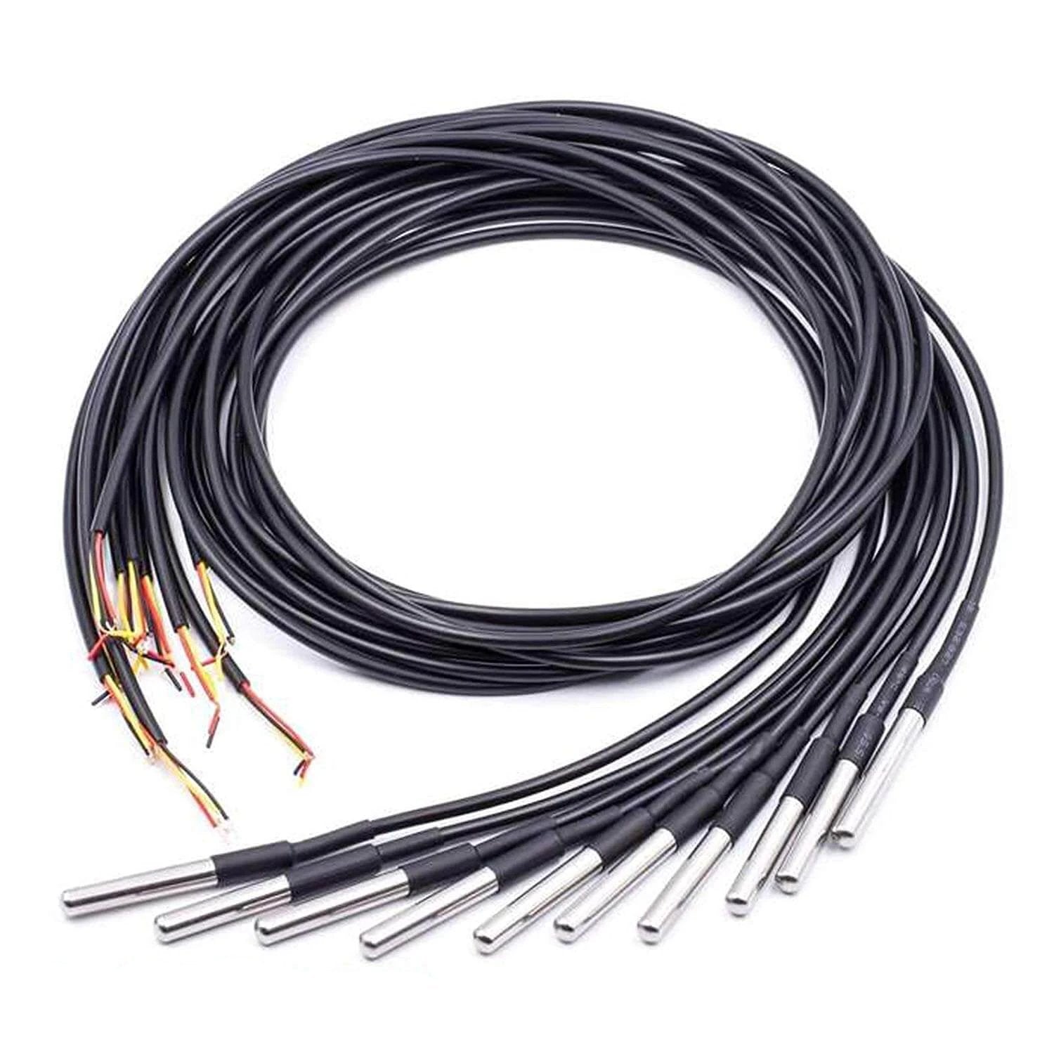 1M cable DS18B20 Digital stainless steel temperature sensor/sensor,  waterproof