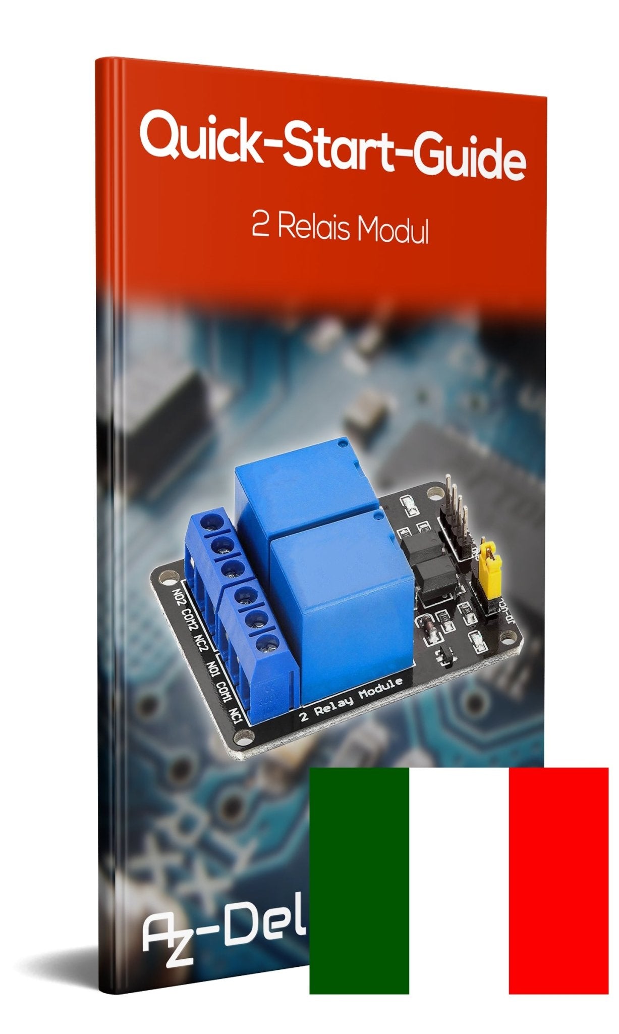 2-channel relay module 5V with optocoupler low-level trigger