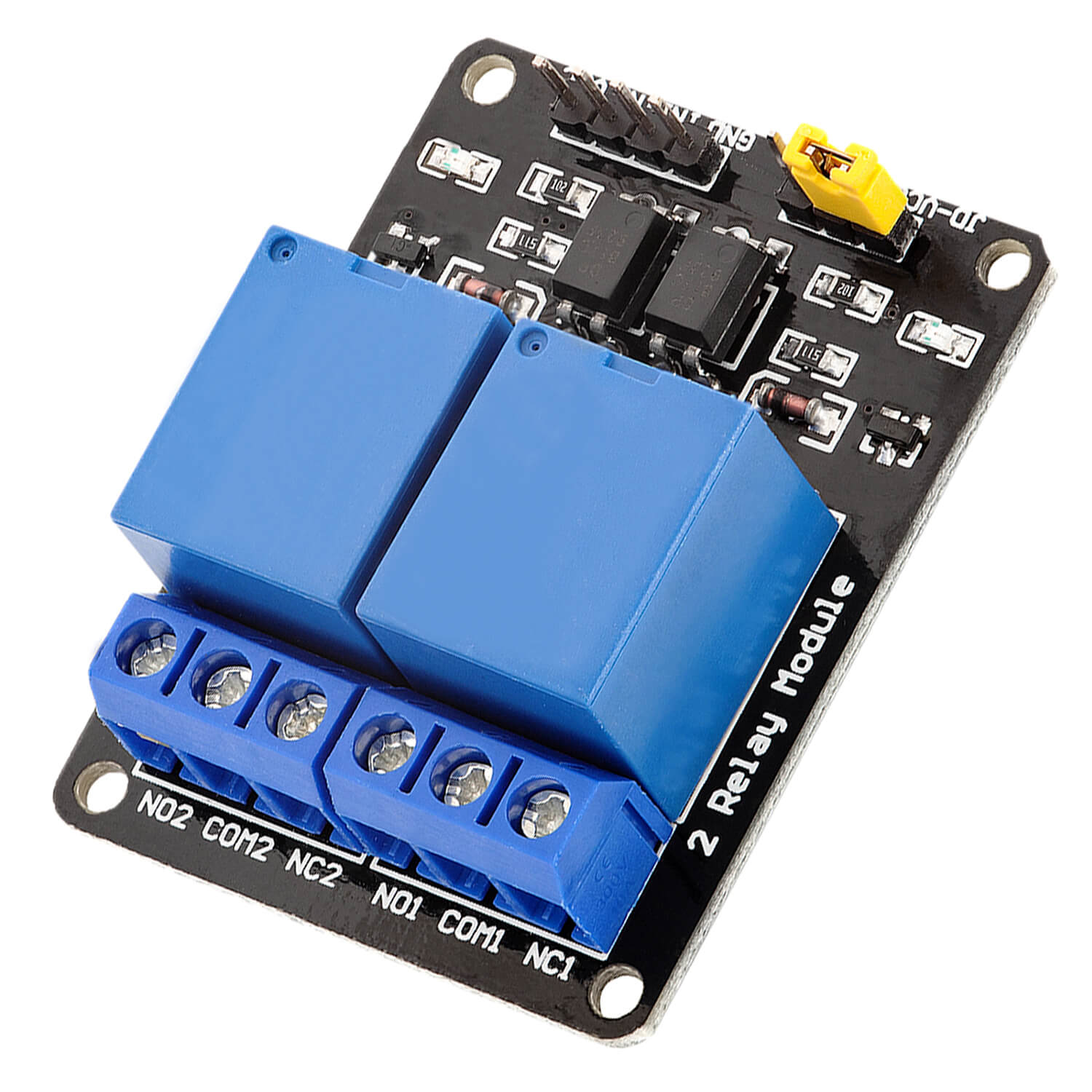 2-relay module 5V with optocoupler low-level trigger compatible with ...