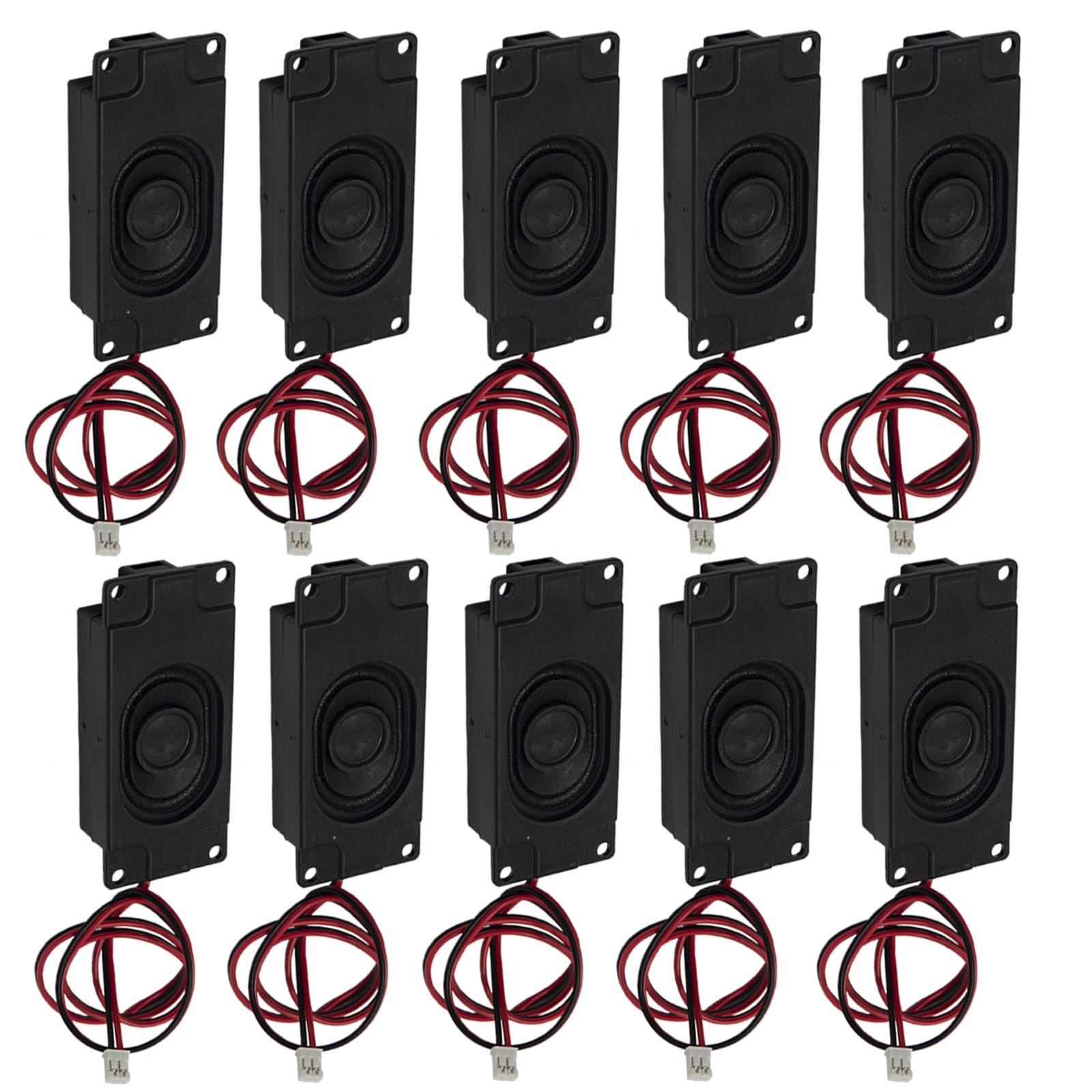 Haut-parleurs Mini 5W 8 Ohms – Lot De 2 – Connecteur JST-PH2.0 – Pour Projets DIY, Raspberry Pi, Machines Publicitaires