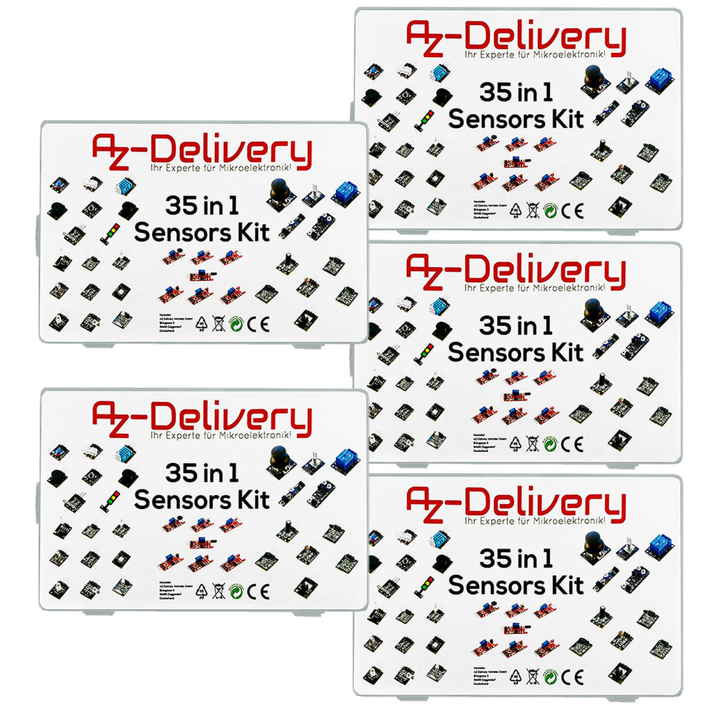 35 in 1 Set Accessories Sensor Kit Module compatible with microcontrollers