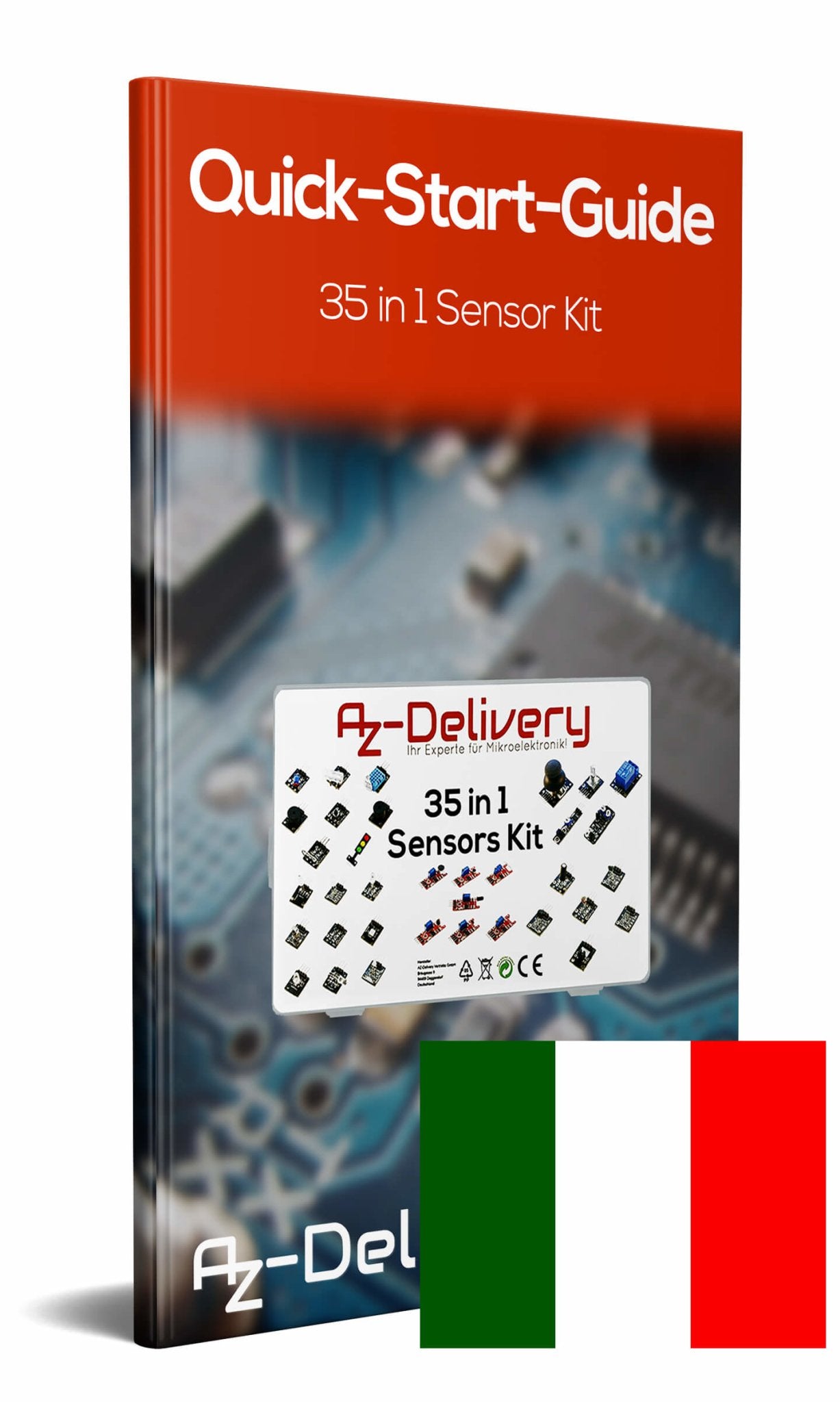 35 in 1 kit di sensori e di accessori per l'arduino