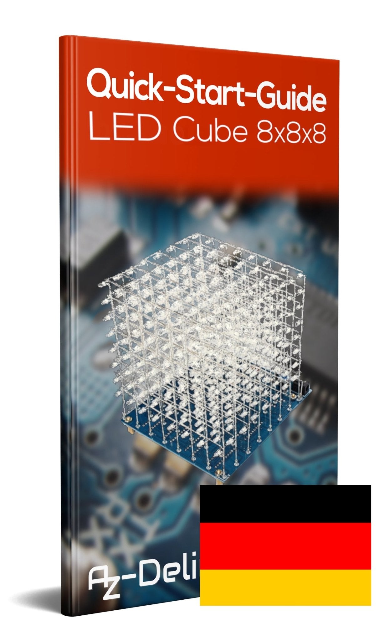 3D LED Cube 8 x 8 x 8 Cube Kit Light Matrix for Electronics Projects