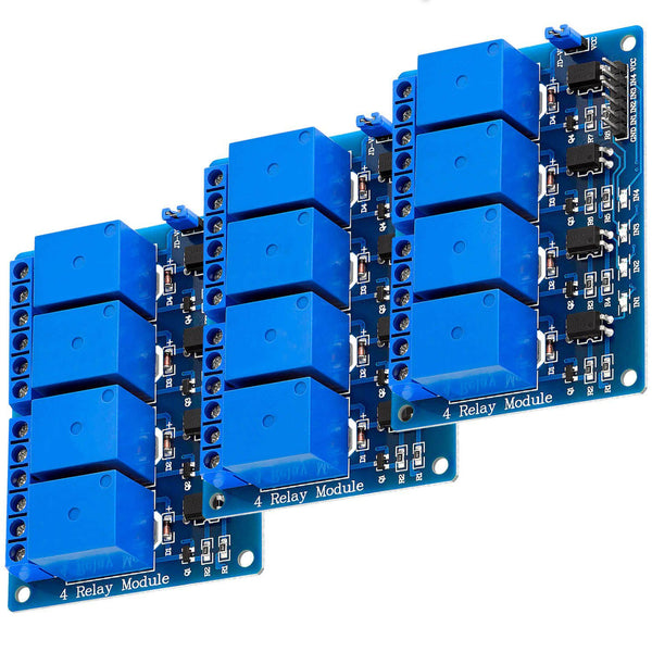 XIJ Module de relais (5v)Module Relais 4 Canaux Grande Capacité De Fonction à Distance XIJ Module de relais (5v)Module Relais 4 Canaux Grande Capacité De Fonction à Distance