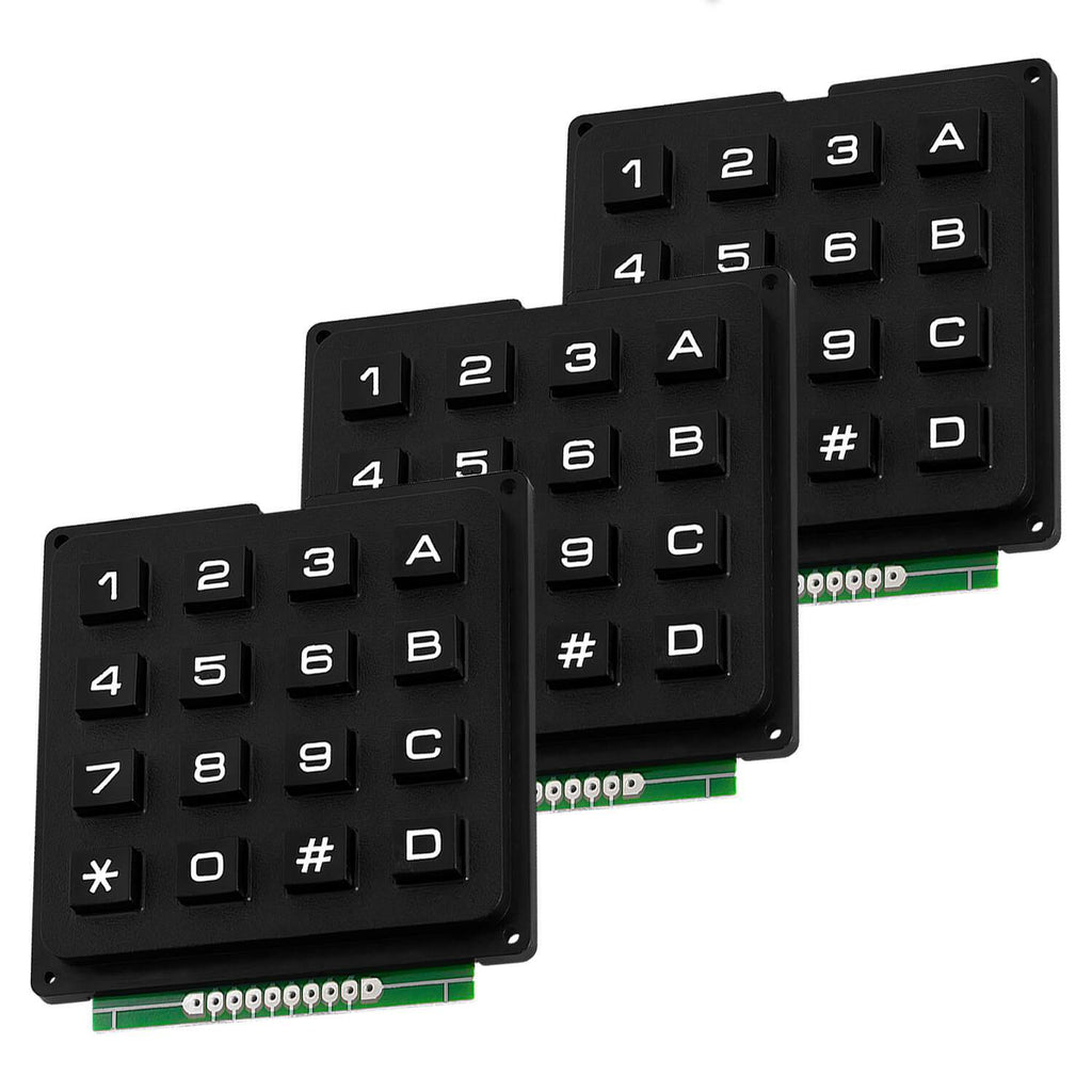4x4 Matrix Keypad keyboard compatible with Arduino and Raspberry Pi