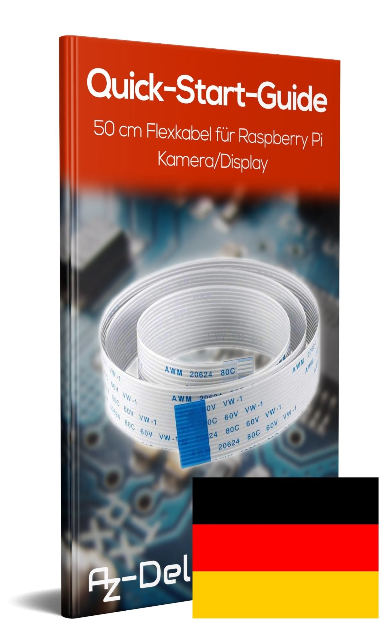 Cable flexible de repuesto de 50 cm para cámara Raspberry Pi