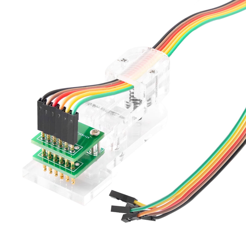 Pin Programmer 6 Pin Programmer SPI Modul Test Werkzeug PCB Klemme 1*6P