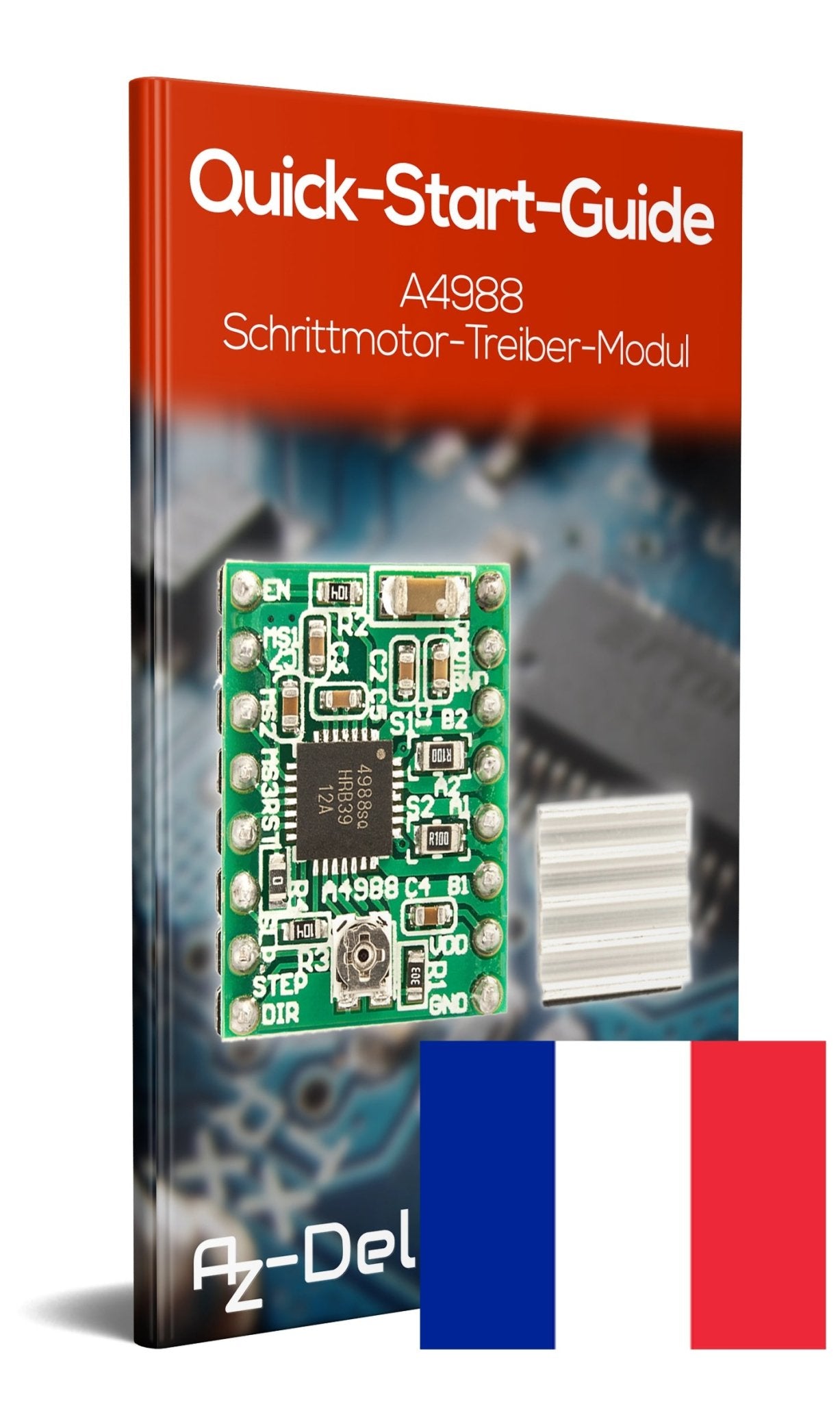 A4988 Step motor driver module with heat sink