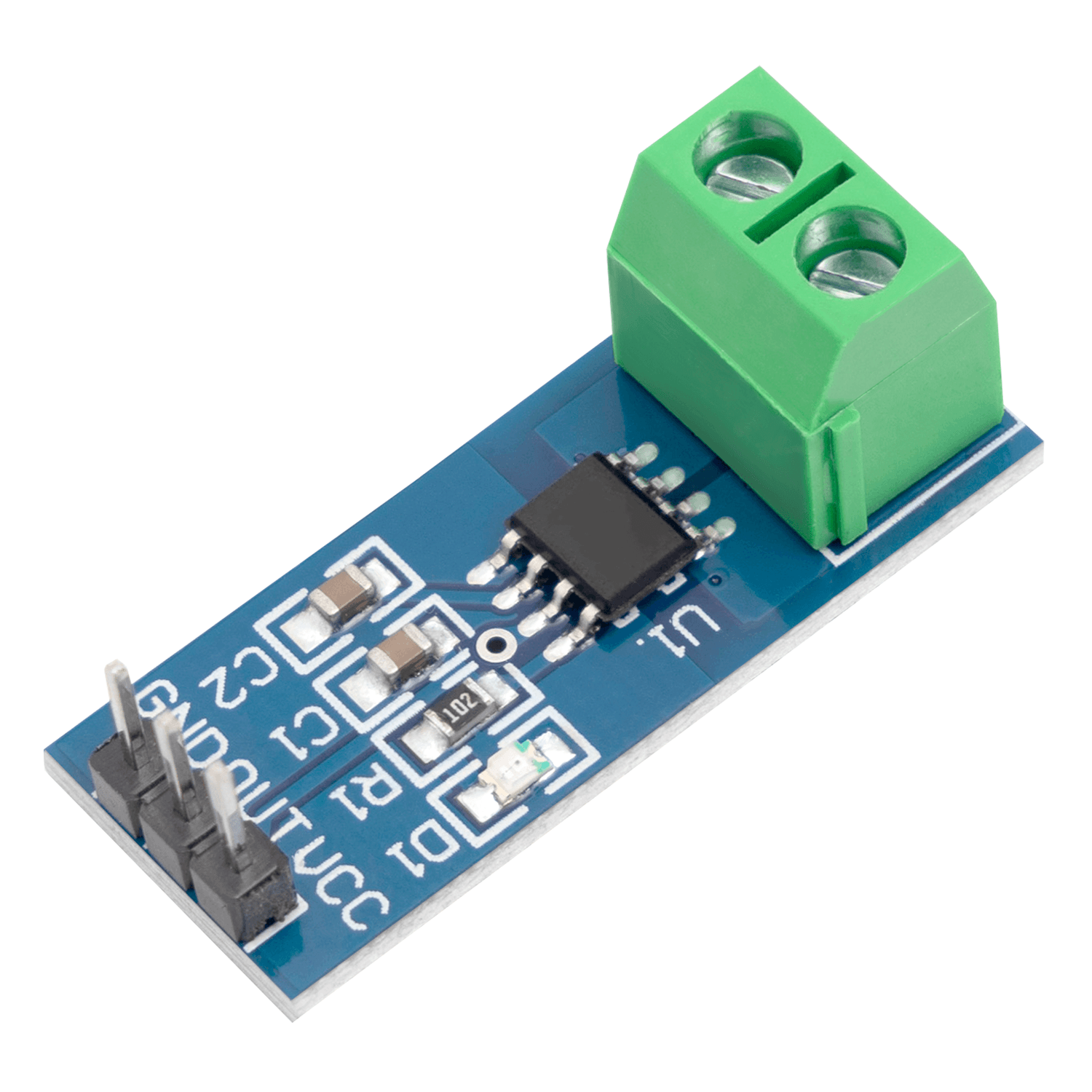 ACS712 30A Ampere Stromsensor Range Modul Current Sensor kompatibel mit Arduino - AZ-Delivery