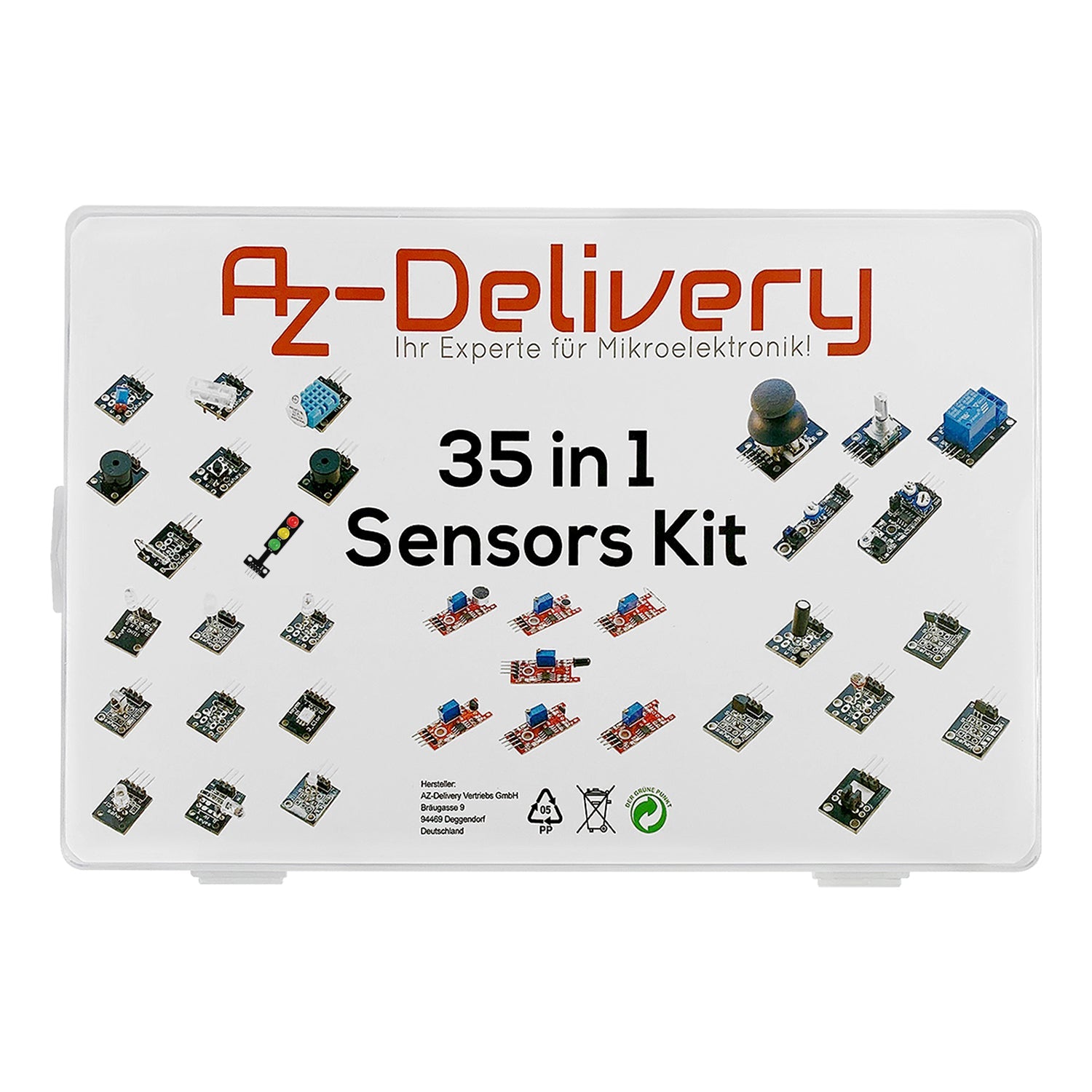AZ-Delivery Starter Kit kompatibel mit Arduino - AZ-Delivery