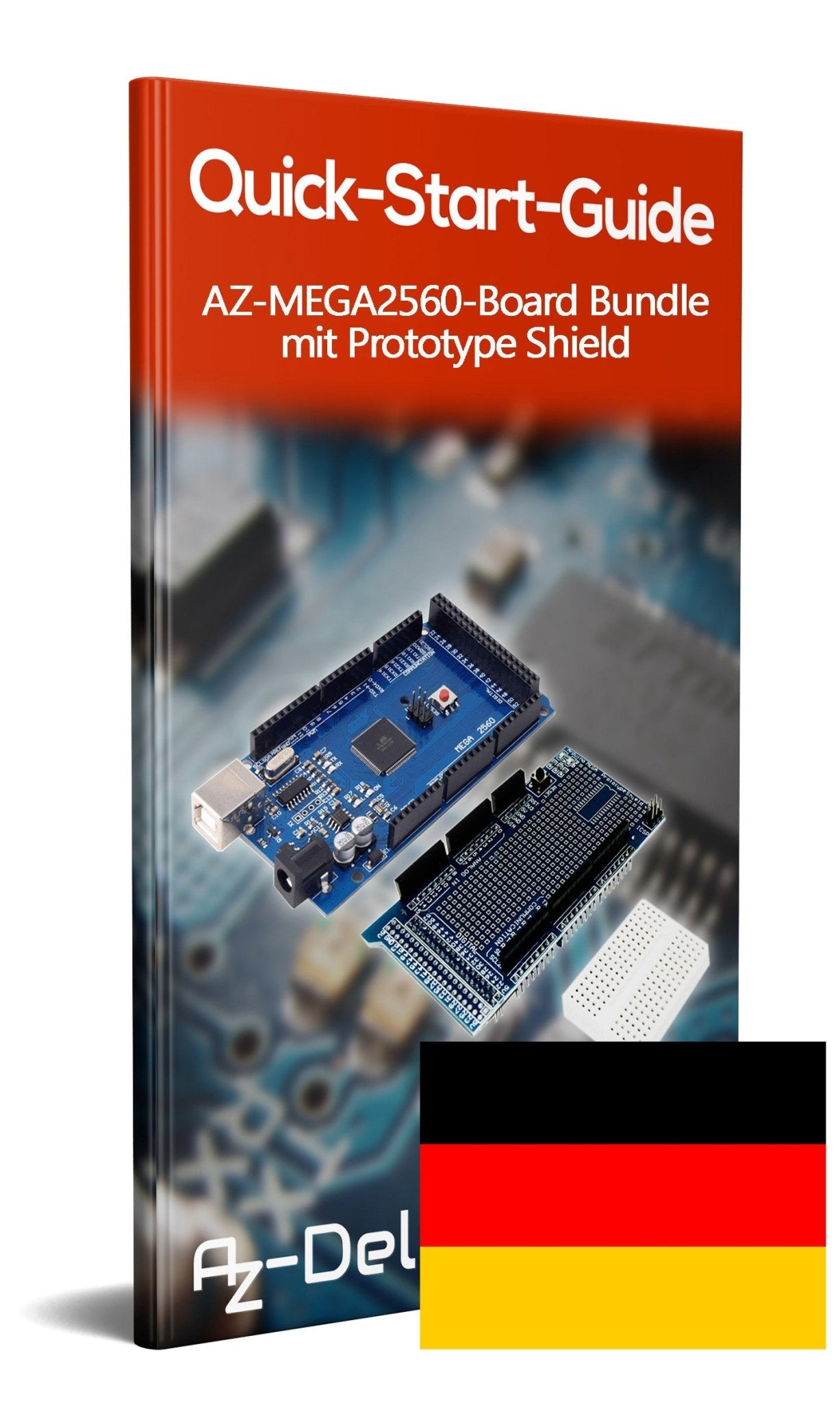 AZ-MEGA2560-Board Bundle mit Prototype Shield für AZ-MEGA2560-Board - AZ-Delivery