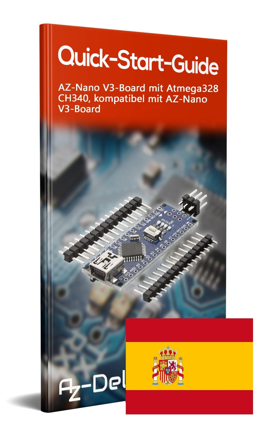 AZ-Nano V3-Board mit Atmega328 CH340!
