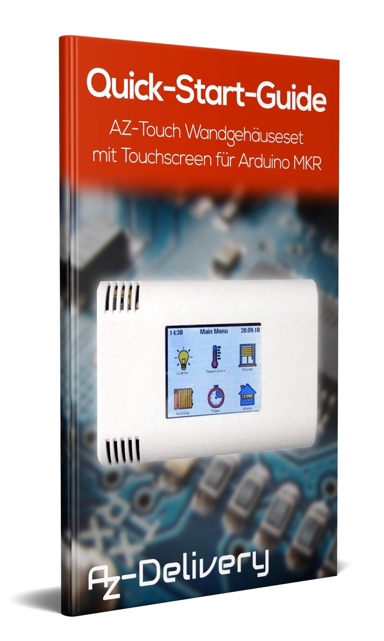 AZ-Touch Wandgehäuseset mit Touchscreen für MKR - AZ-Delivery