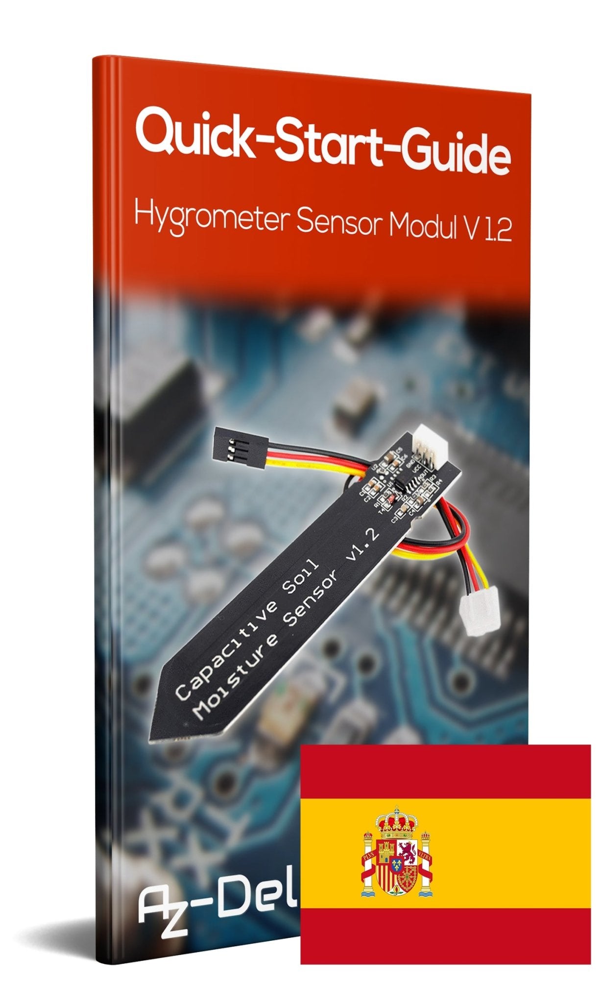 Bodenfeuchtesensor Hygrometer Modul V1.2 kapazitiv - AZ-Delivery