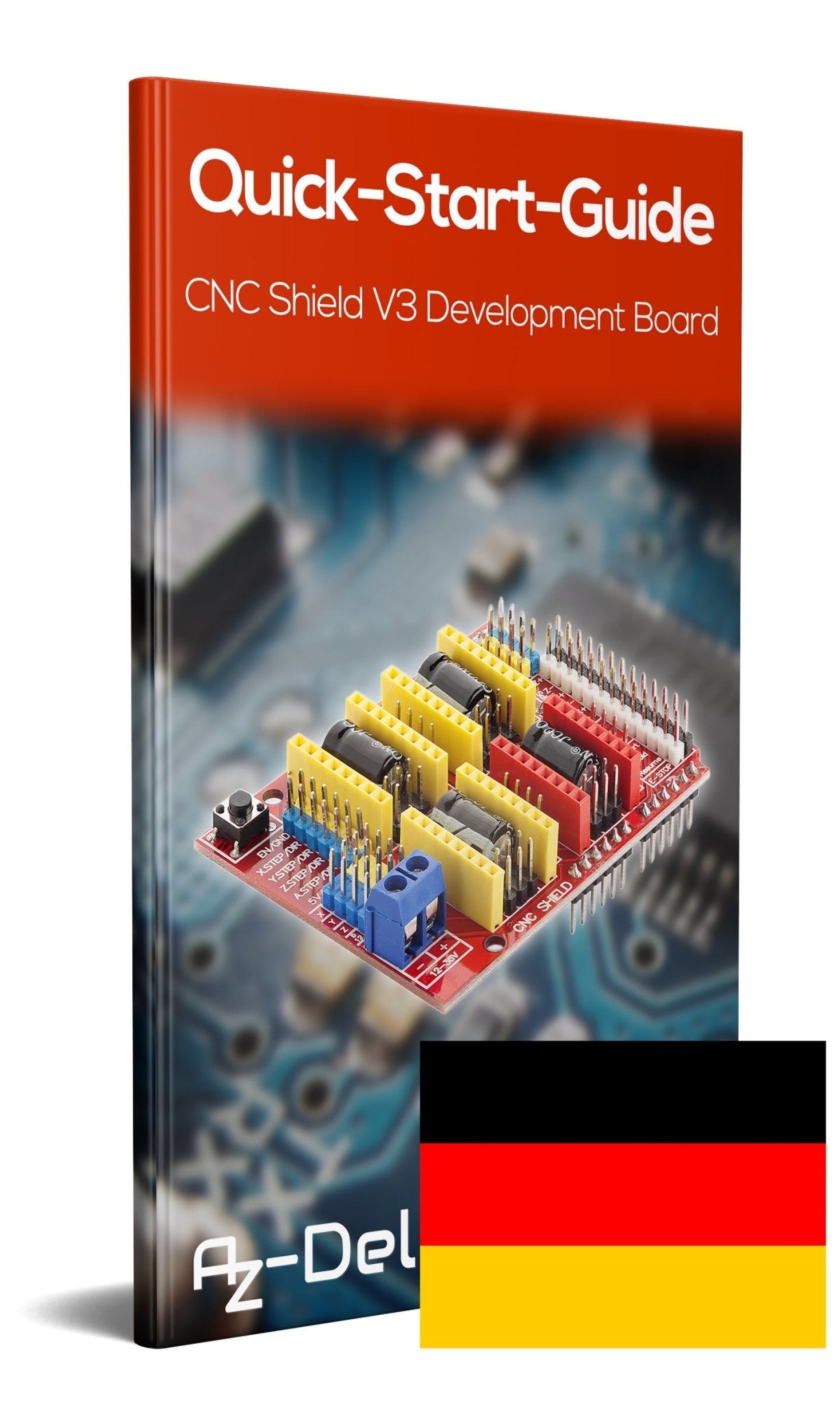 CNC Shield V3 development board für A4988 Schrittmotor Treiber Stepper für 3D Drucker und UNO R3 - AZ-Delivery