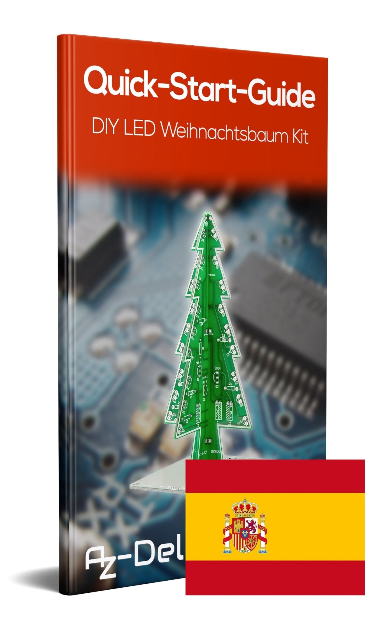 DIY LED Weihnachtsbaum Kit - AZ-Delivery