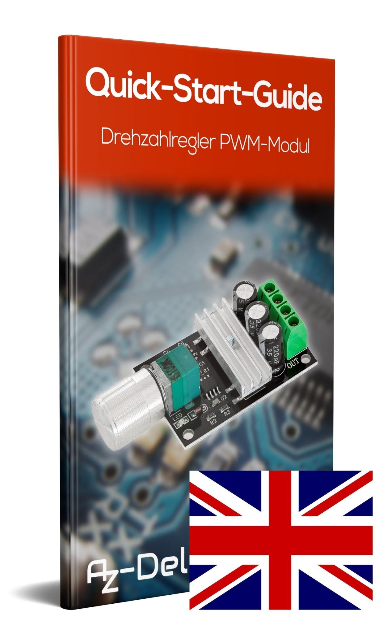 Drehzahlregler PWM-Modul DC Motor Geschwindigkeit Schalter - AZ-Delivery
