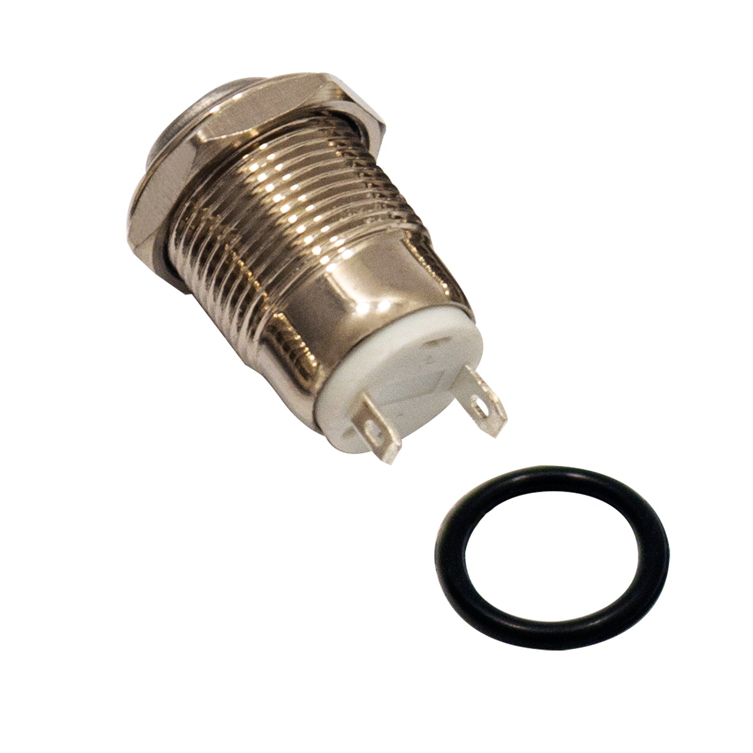 Pulsante Campanello Metallico 12mm - Interruttore Di Avvio Impermeabile Con Contatto Momentaneo