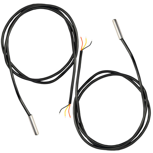2 uds DS18B20 3M Cable Digital temperatura térmica sonda impermeable Sensor-55 °C a 125 °C