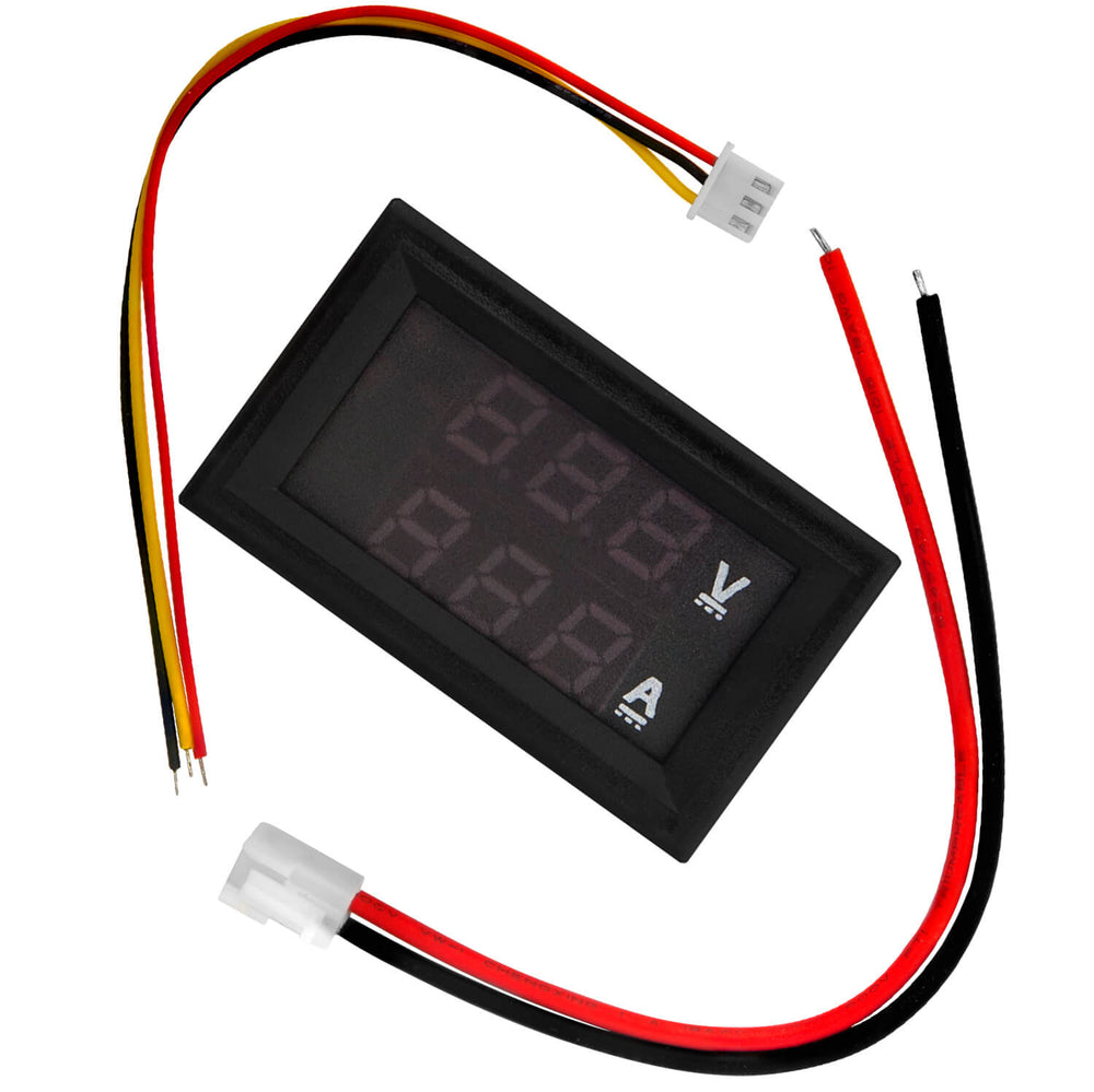 DSN-VC288 voltmeter amperemeter module with LED display compatible with ...