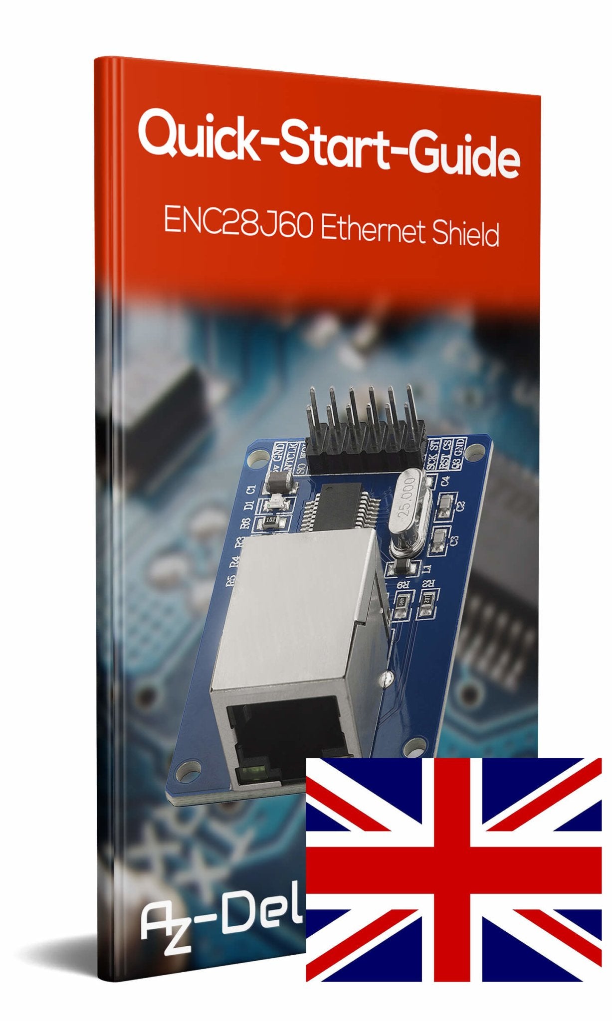 ENC28J60 Ethernet Shield LAN Netzwerk Modul - AZ-Delivery