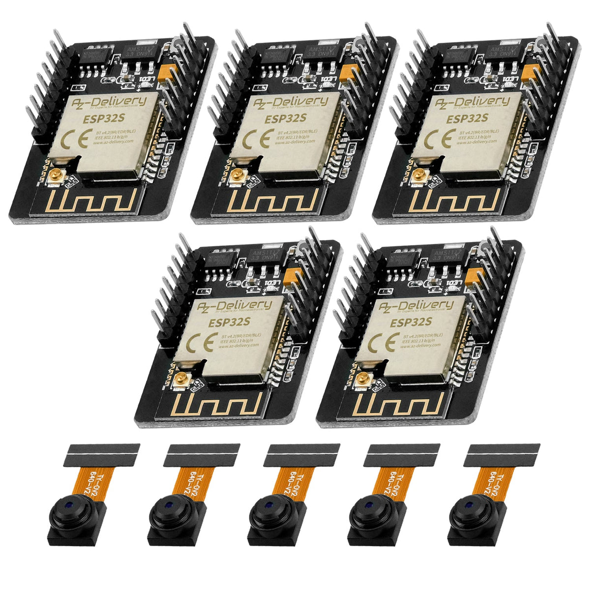 ESP32-Cam Kamera Modul (ESP32 Wifi/Bluetooth Modul inklusive Kamera) k