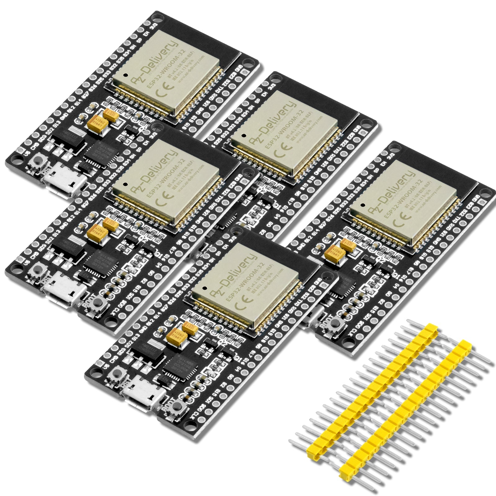 ESP32 Dev Kit C unverlötet kompatibel mit Arduino - AZ-Delivery