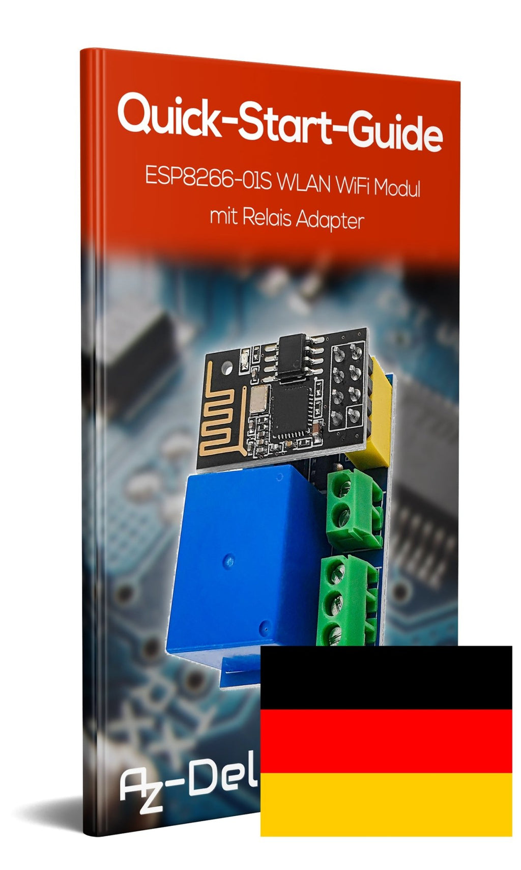 ESP8266-01S ESP-01S Wlan WiFi Modul 5V mit Relais Adapter