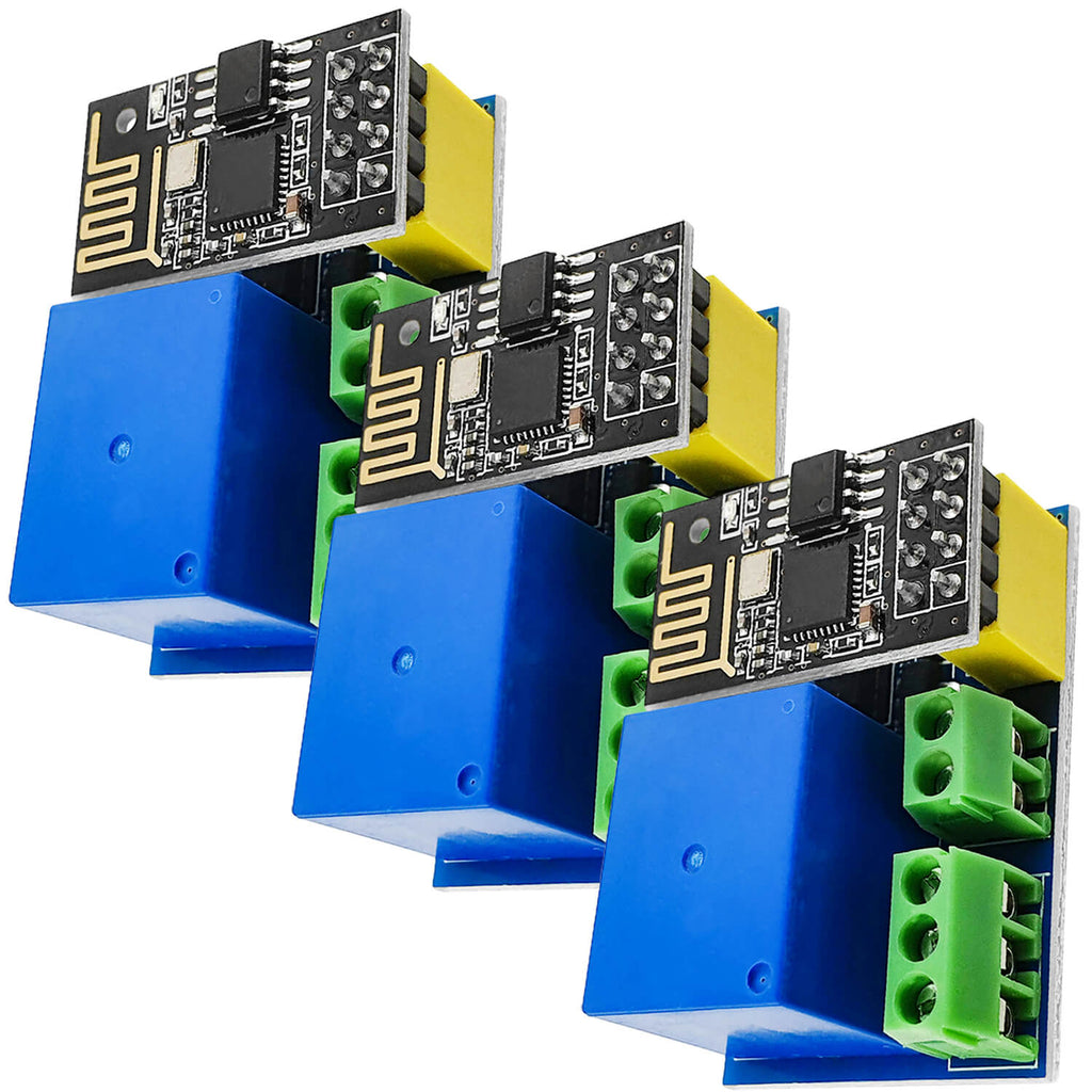 ESP8266-01S ESP-01S Wlan WiFi Modul 5V mit Relais Adapter