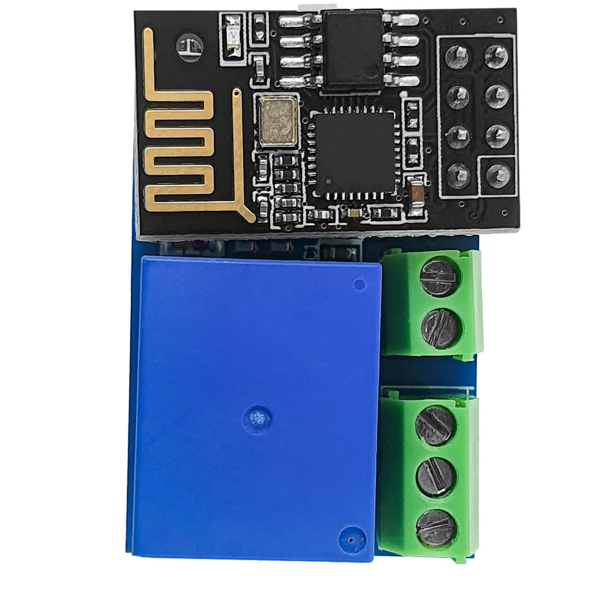 ESP8266-01S ESP-01S Wlan WiFi Modul 5V mit Relais Adapter