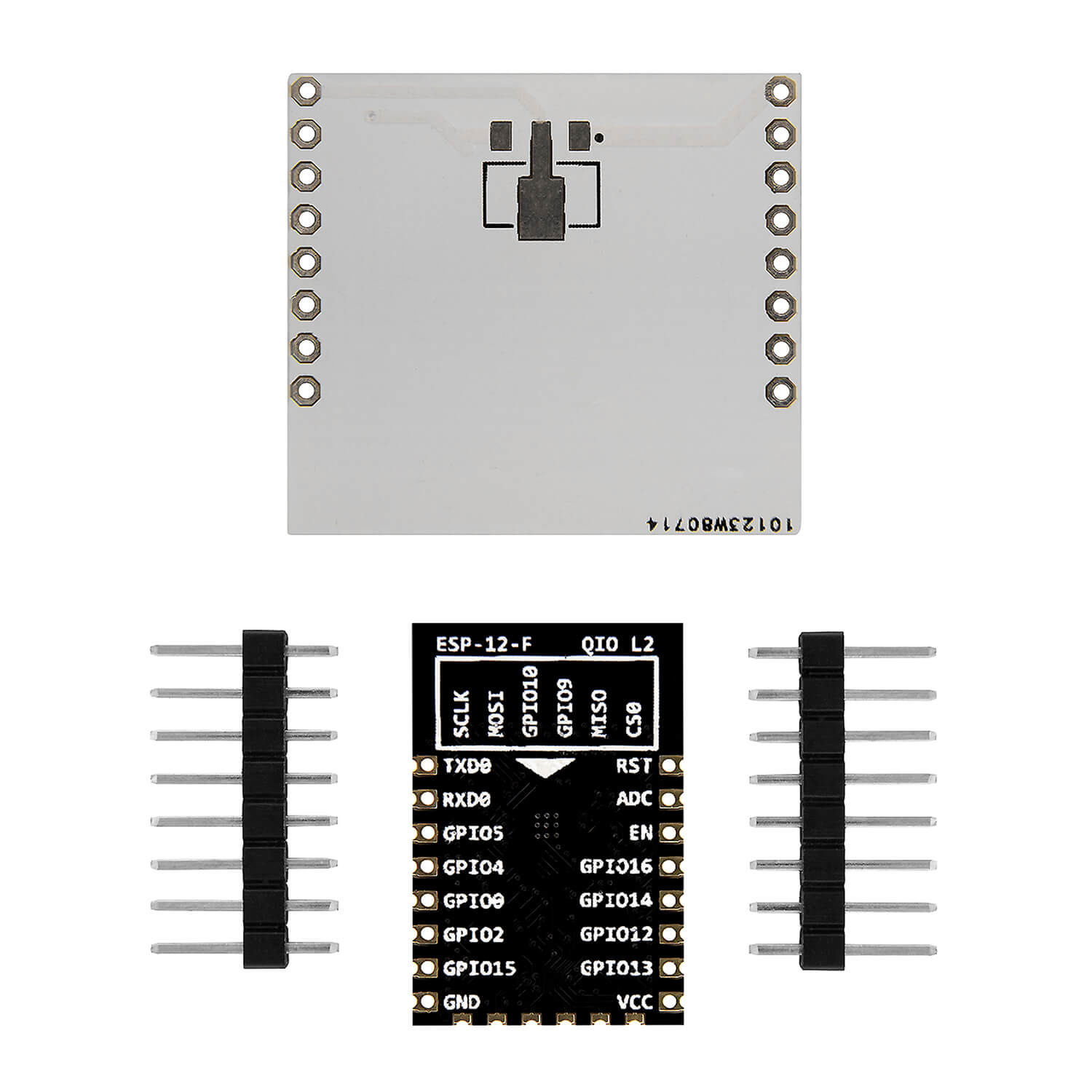 ESP8266 ESP-12F verbesserte Version zu ESP-12E, Wireless remote serielles WLAN WIFI Modul für Raspberry Pi und Mikrocontroller mit gratis Adapter Board! - AZ-Delivery