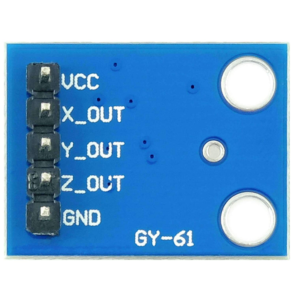 Hailege 2x ADXL335 GY-61 3-Achsen-Beschleunigungssensor – Analogausgang, 1,8–5V, Winkelwandler Für Mobile Geräte & Gaming Beschleunigungssensor 3-5V Hailege 2x ADXL335 GY-61 3-Achsen-Beschleunigungssensor – Analogausgang, 1,8–5V, Winkelwandler Für Mobile Geräte & Gaming Beschleunigungssensor 3-5V