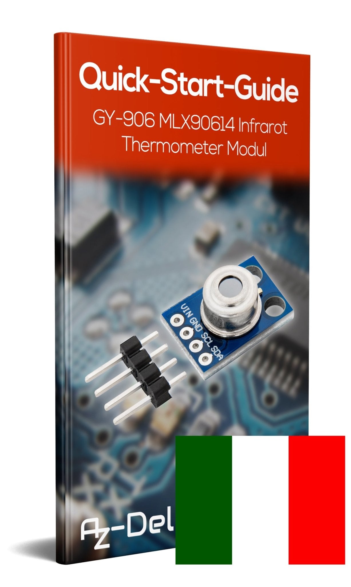 GY-906 MLX90614 Infrarot Thermometer Modul IR Temperatursensor - AZ-Delivery