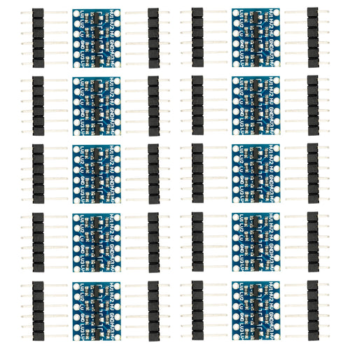 5 Moduli Convertitore Di Livello Logico I2C 4 Canali Bidirezionale Per Arduino