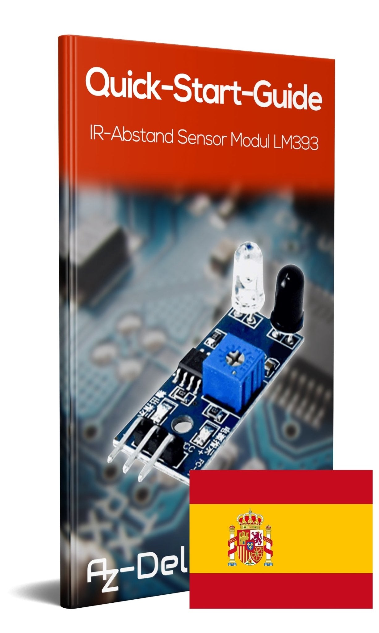 IR Infrarot Modul für Hinderniserkennung Abstand Sensor und Raspberry Pi - AZ-Delivery