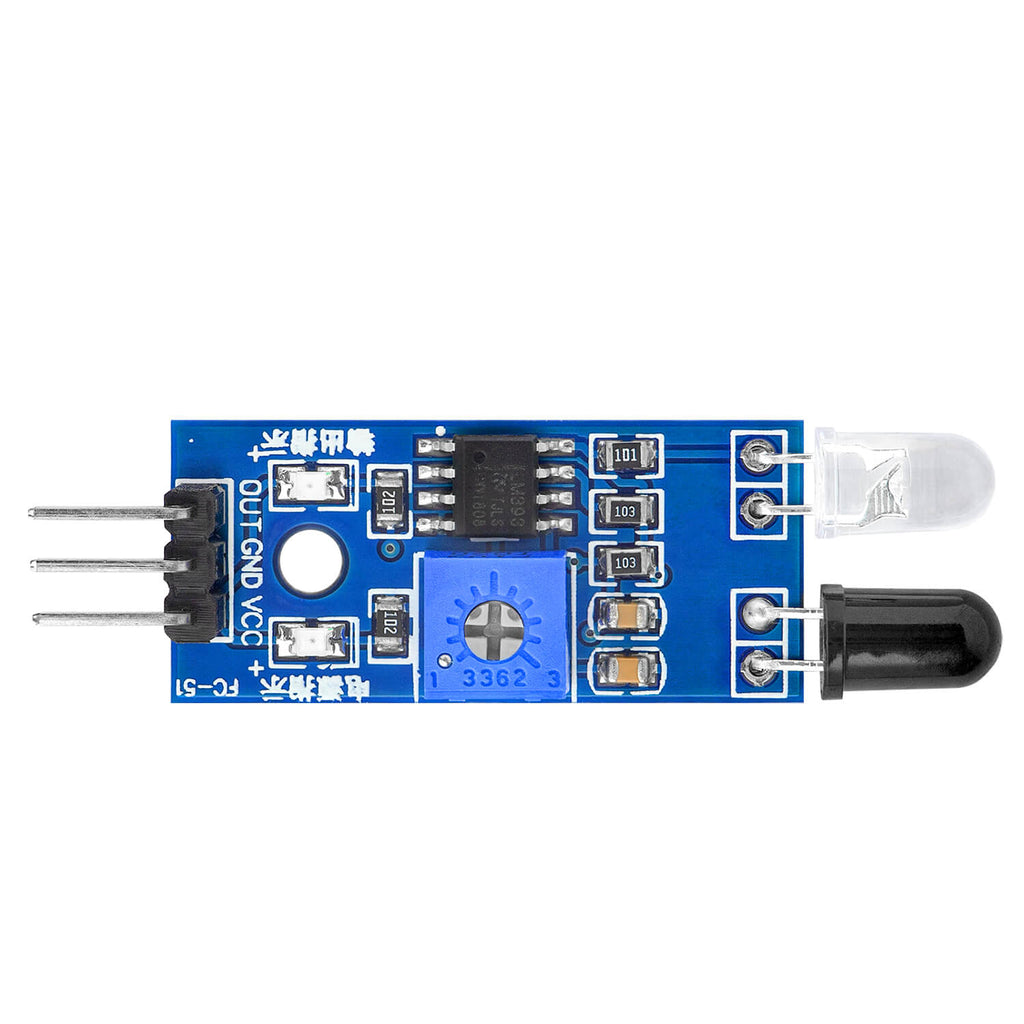 Ir Sensor Module For Distance Ir infrarot module for obstacle detection distance sensor and raspberry pi