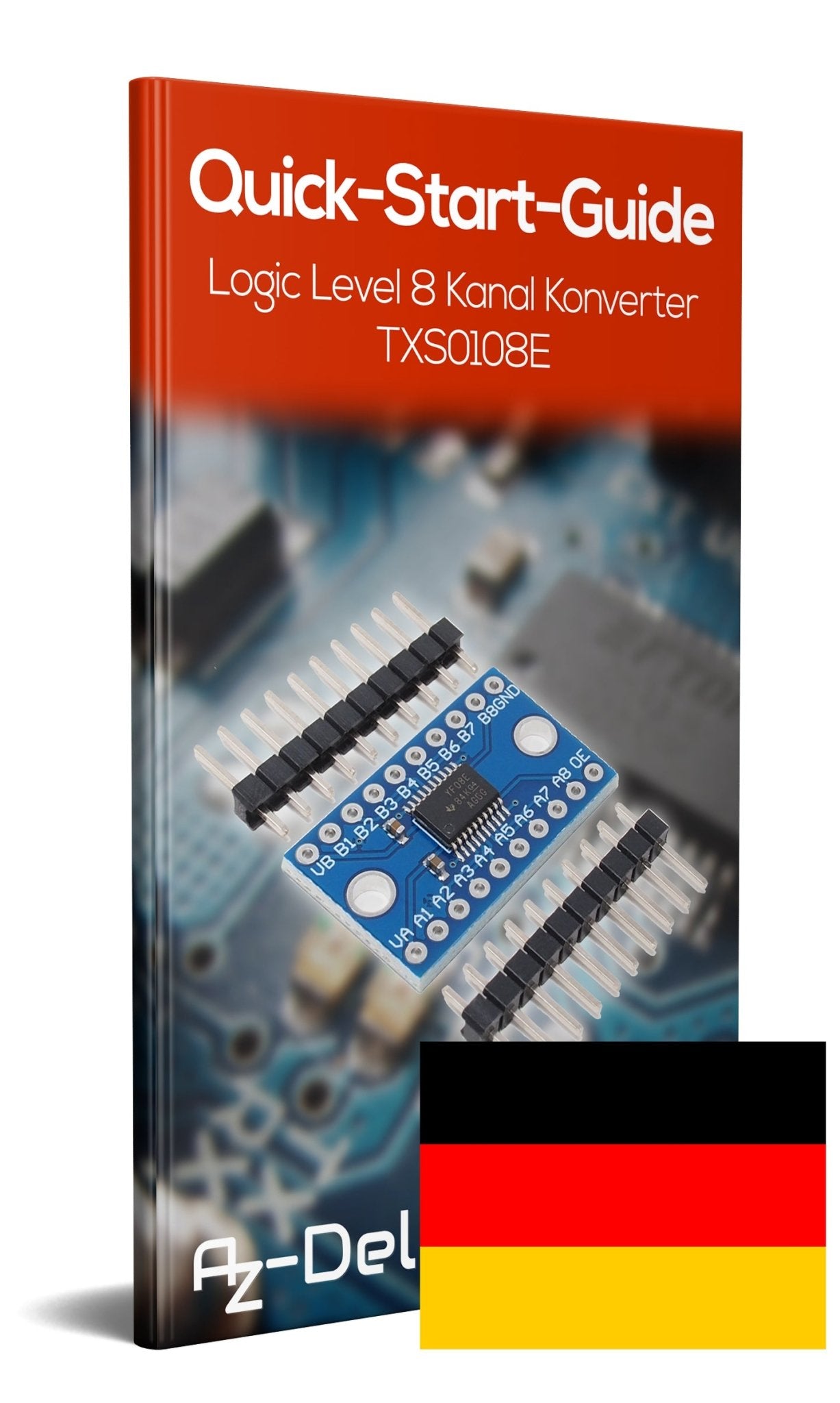 Logic Level Converter TXS0108E 8 Kanal für Arduino und Raspberry Pi - AZ-Delivery
