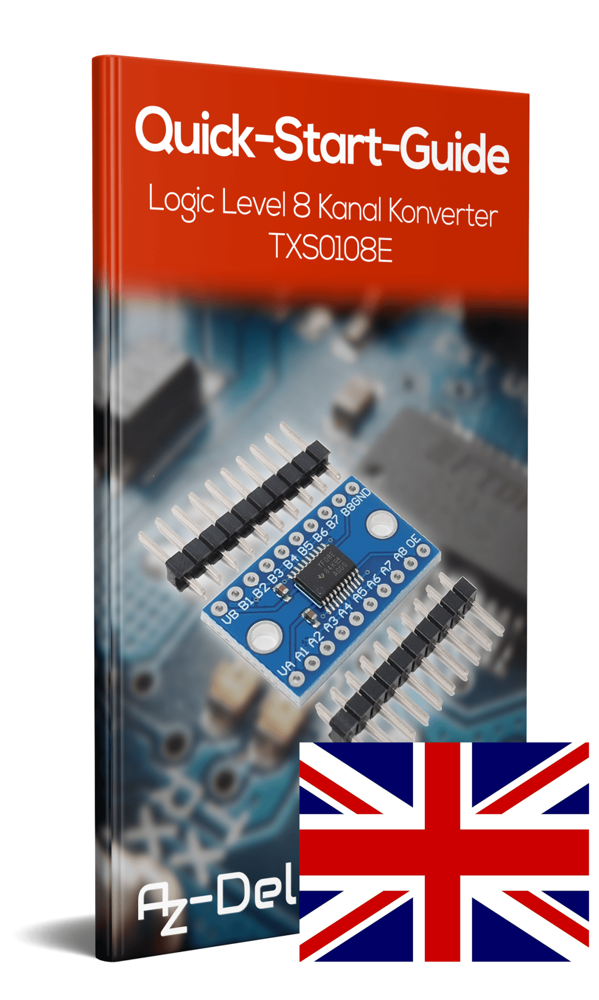 Logic Level Converter TXS0108E 8 Kanal für Arduino und Raspberry Pi - AZ-Delivery