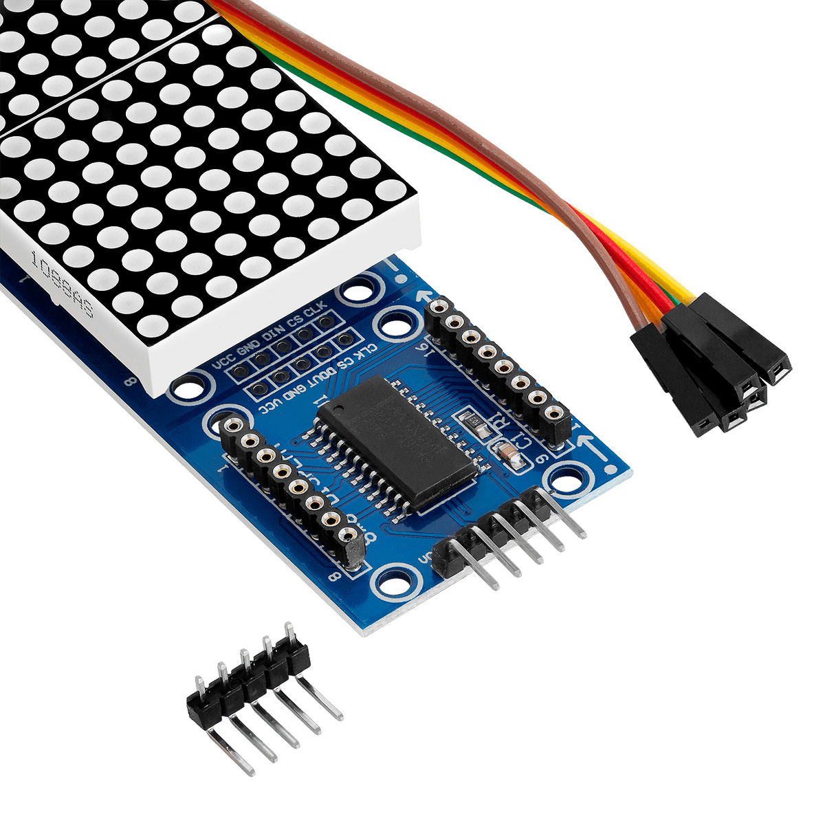 LED Matrix Display - 4 x 64er