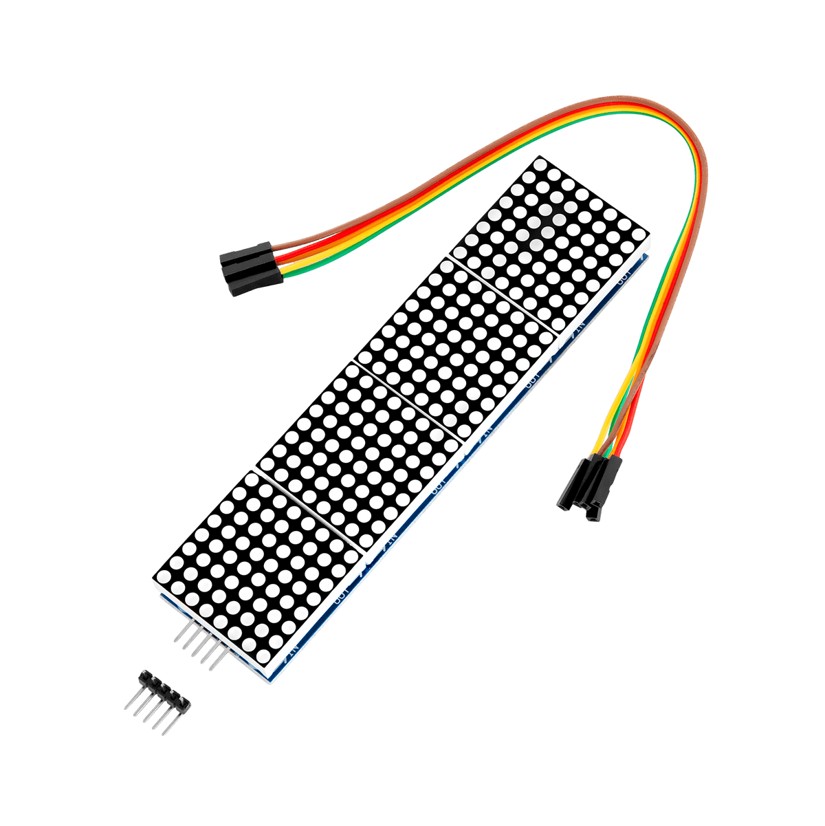 LED Matrix Display - 4 x 64er