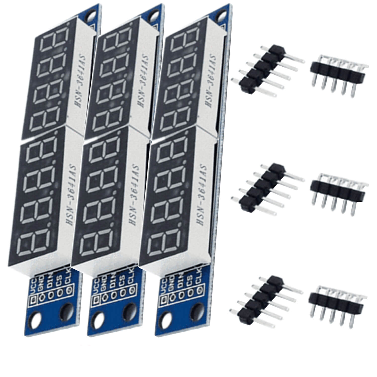 Max7 Module Led MAX7219 LED module 8 Bit 7 segment display LED display for Raspberry Pi ...